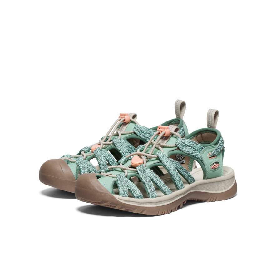 Whisper Dames Wandelsandalen Granite Green/Peach Parfait -  2