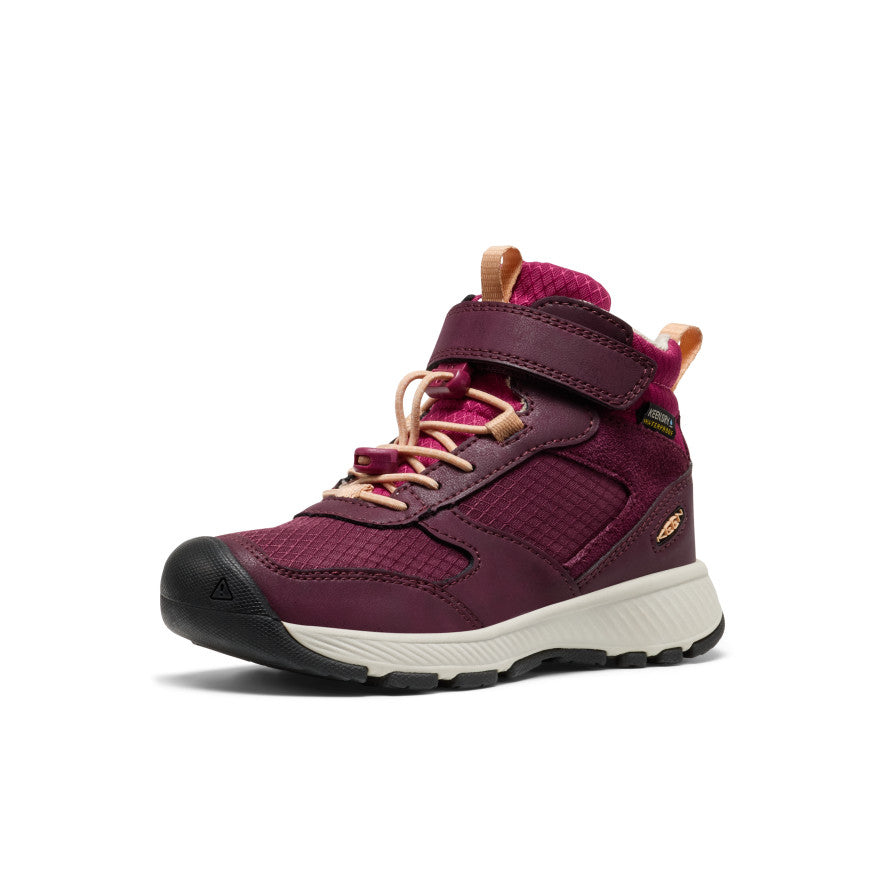 Skua Mid Younger Kids Boots Fig/Peach Fuzz -  3
