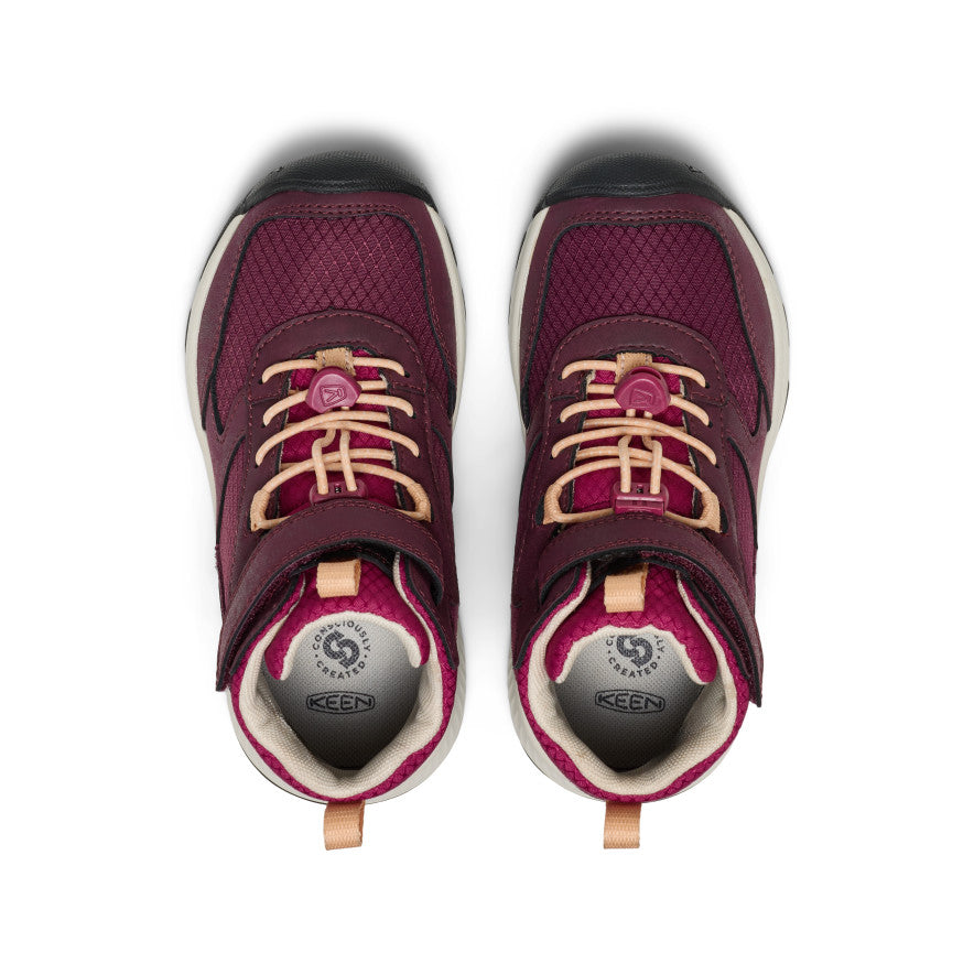 Skua Mid Younger Kids Boots Fig/Peach Fuzz -  4