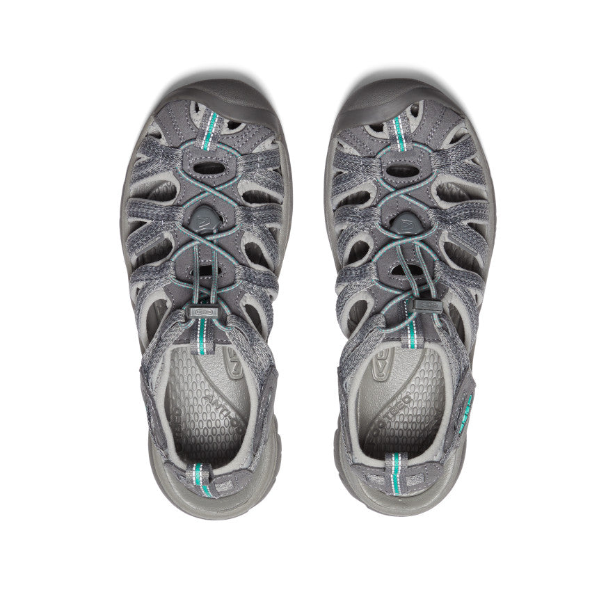 Whisper Dames Wandelsandalen Medium Grey/Peacock Green