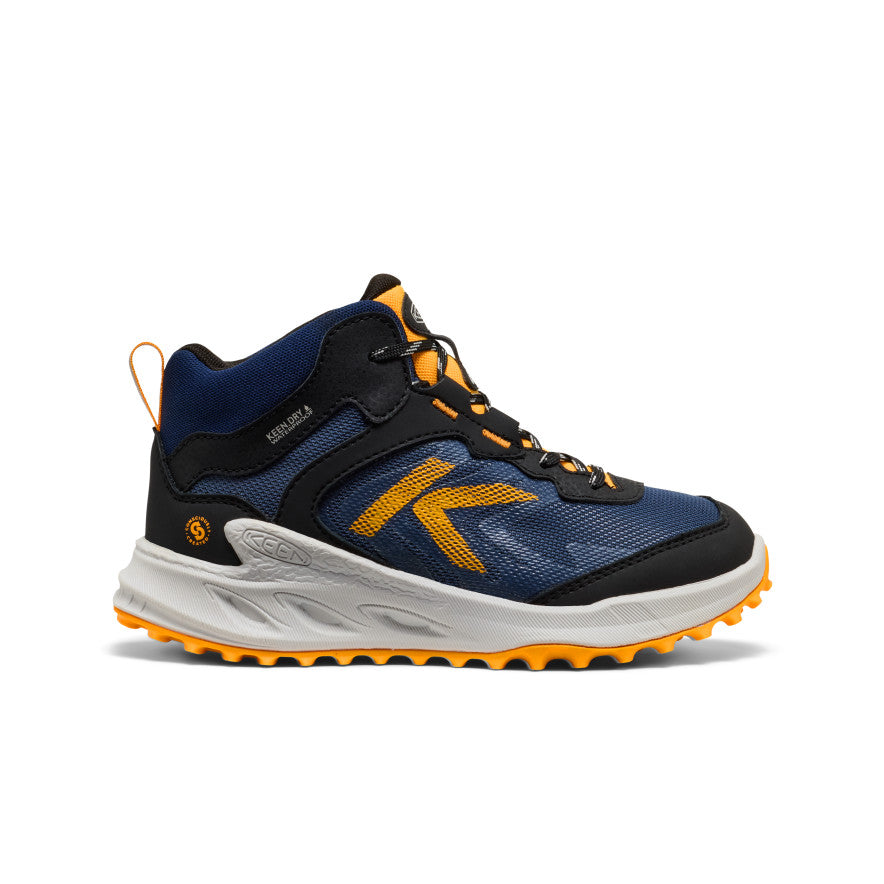 Zionic Mid Older Kids Wandelschoenen Naval Academy/Bright Marigold