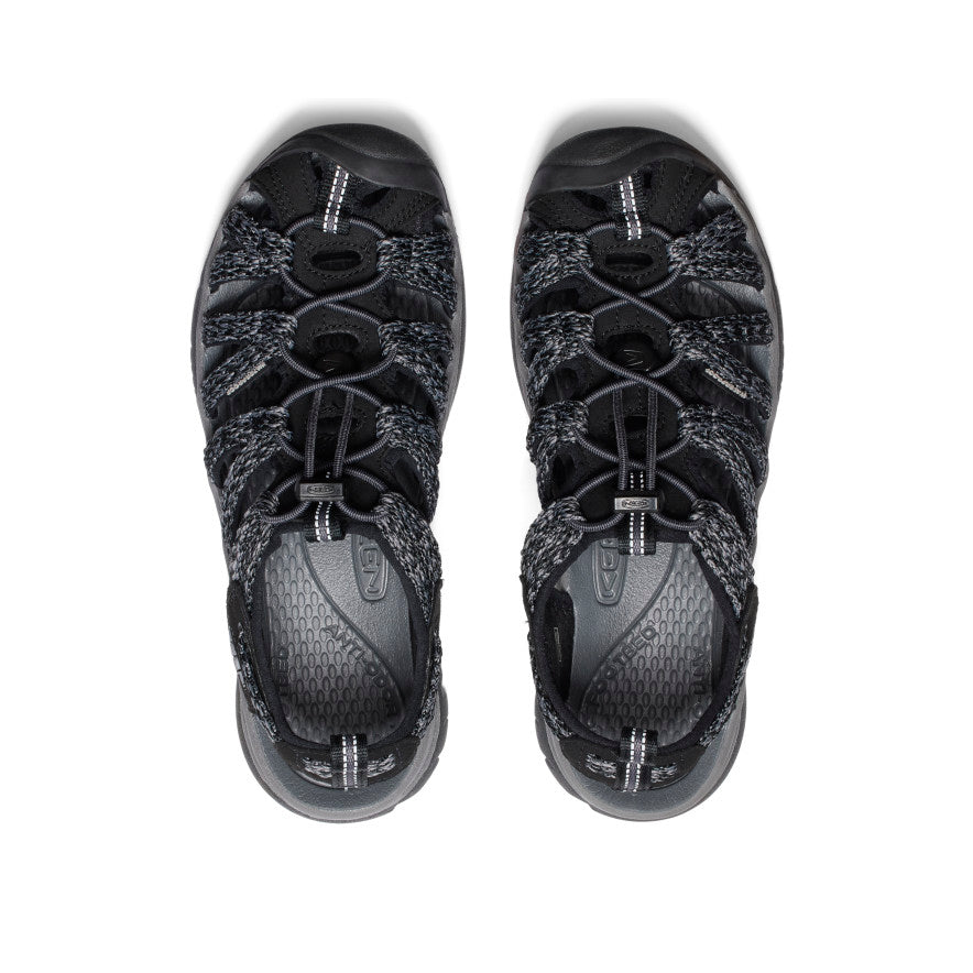 Whisper Dames Wandelsandalen Black/Steel Grey