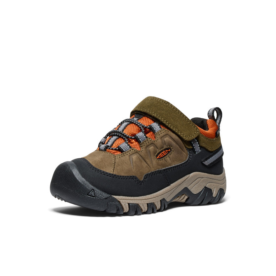 Targhee IV Younger Kids Wandelschoenen Dark Olive/Gold Flame