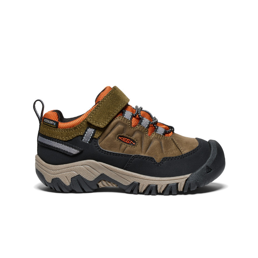 Targhee IV Younger Kids Wandelschoenen Dark Olive/Gold Flame