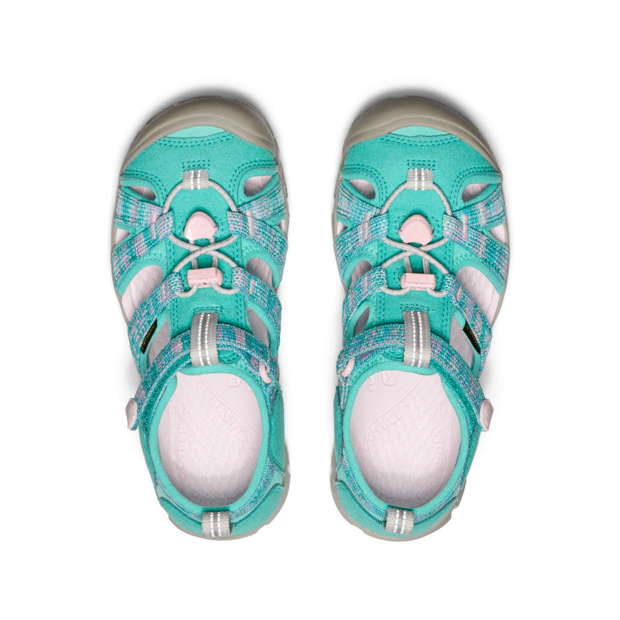 Bright Aqua/Giggle Pink
