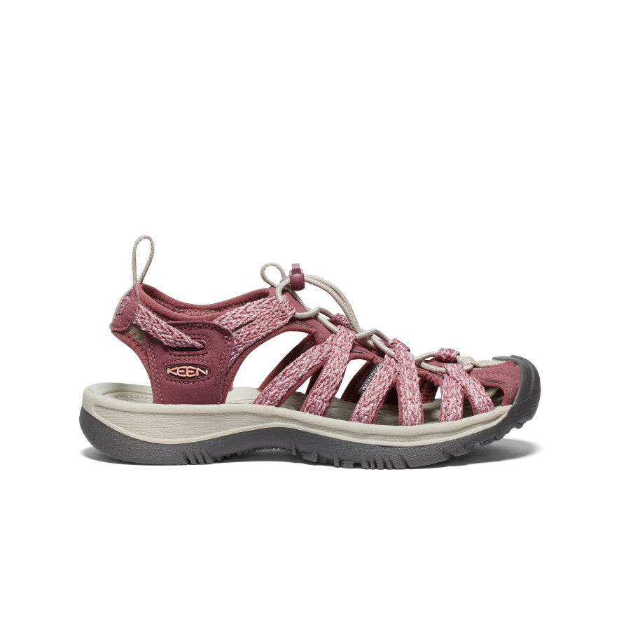 Whisper Dames Wandelsandalen Rose Brown/Peach Parfait