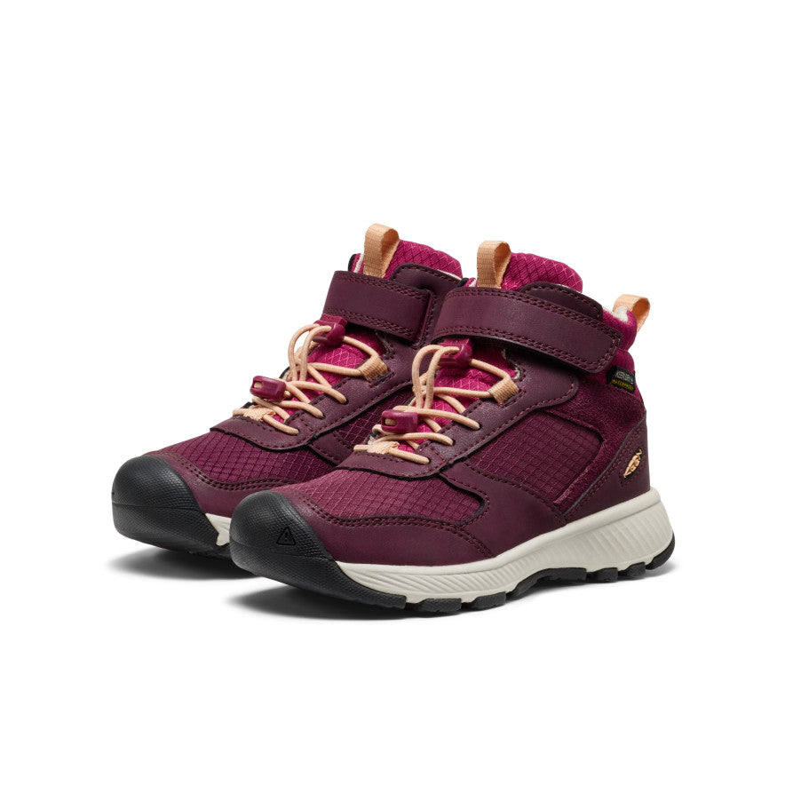 Skua Mid Younger Kids Boots Fig/Peach Fuzz -  2