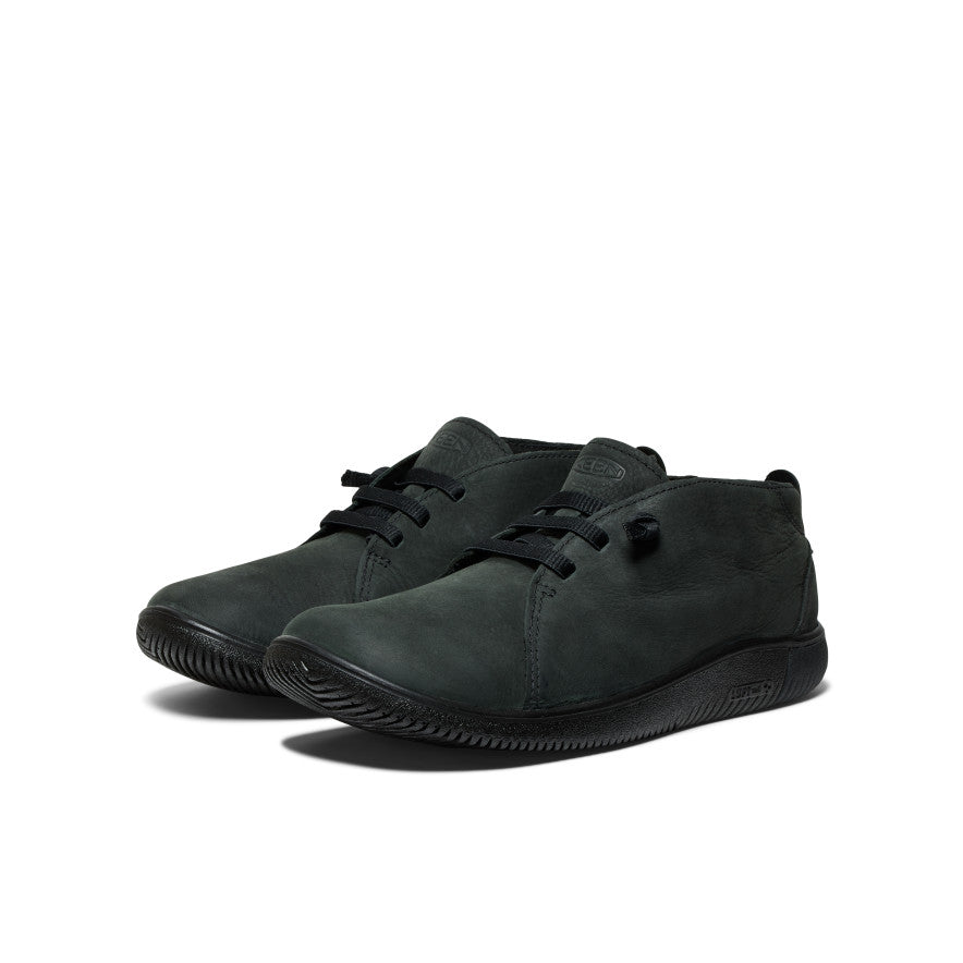 KNX Chukka Dames Boots Leer Black/Black -  2