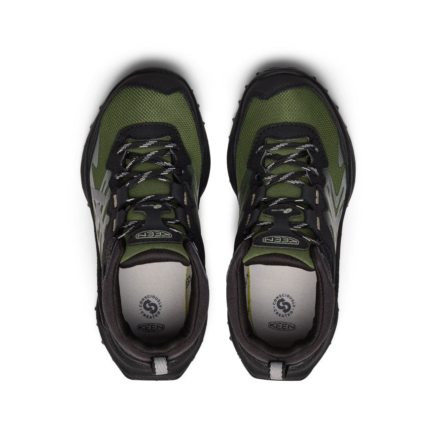 Zionic Mid Older Kids Wandelschoenen Black/Bronze Green