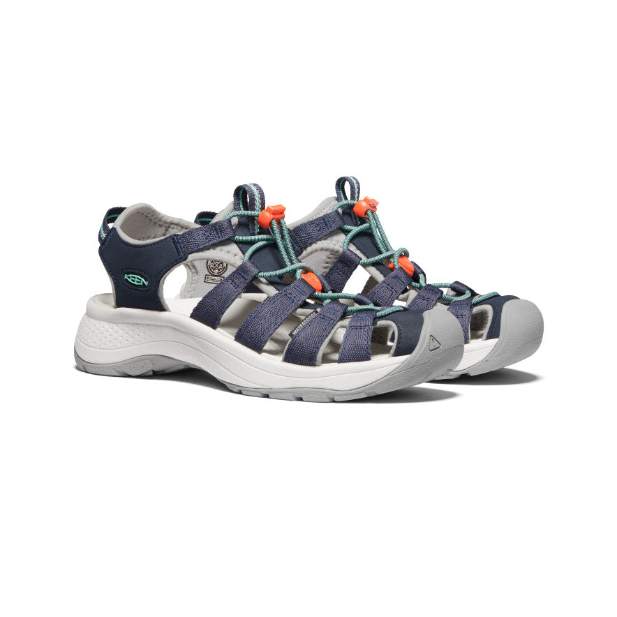 Astoria West Dames Wandelsandalen Navy/Beveled Glass