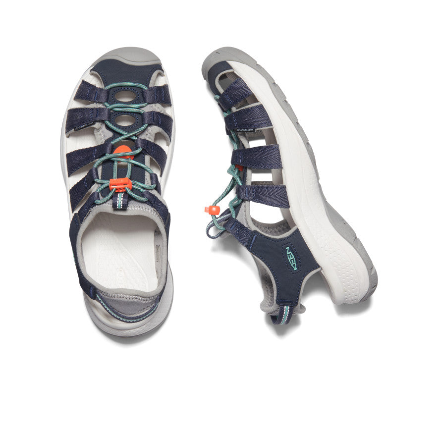 Astoria West Dames Wandelsandalen Navy/Beveled Glass