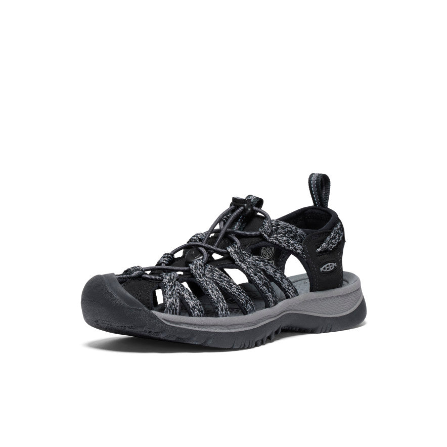 Whisper Dames Wandelsandalen Black/Steel Grey