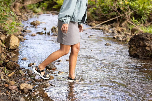 Kan ik op avontuur met sandalen?