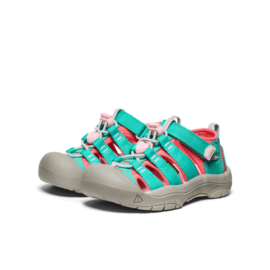 Newport H2 Younger Kids Sandalen Bright Aqua/Giggle Pink -  2