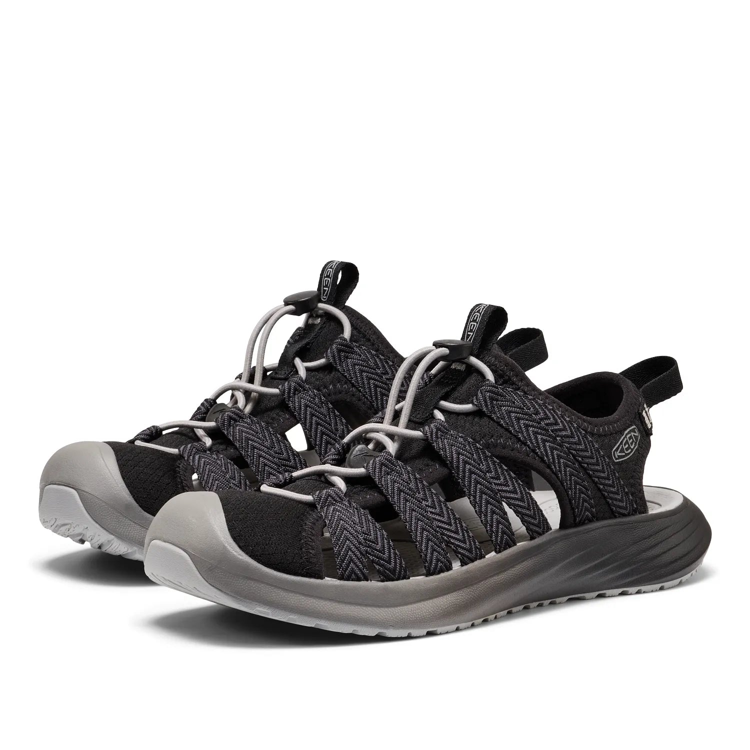 Whisper Lite Dames Wandelsandalen Zwart -  2