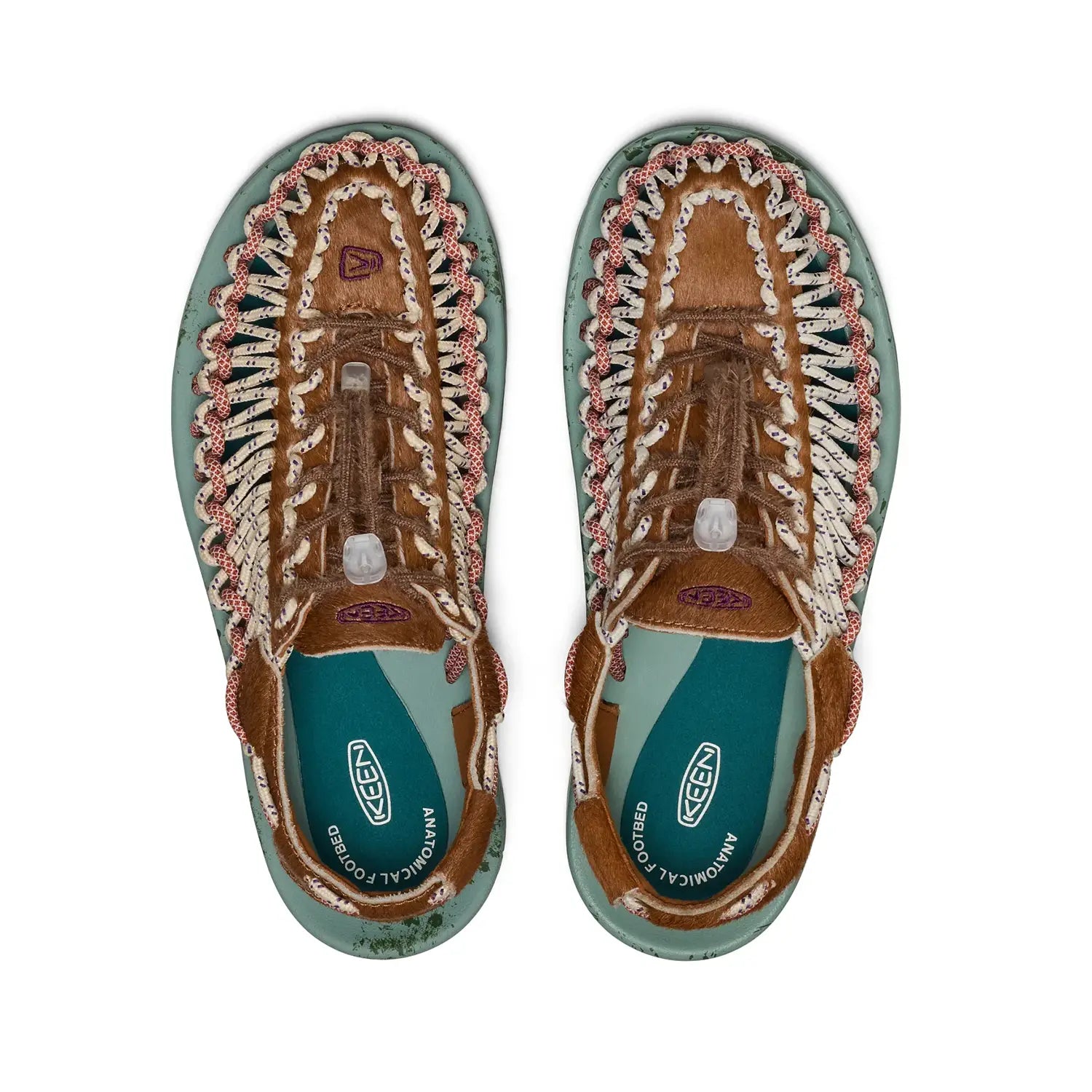 Uneek Leather Sandalen Roasted Pecan