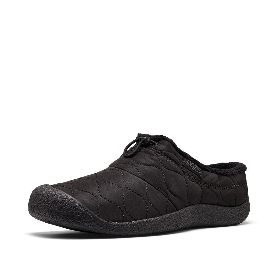 Howser III Slide Heren Instappers Black Quilted -  3