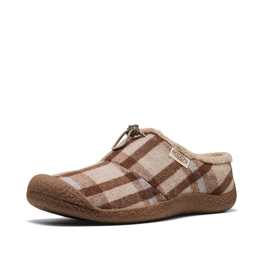 Howser III Slide Heren Instappers Frontier Flannel Brindle -  4
