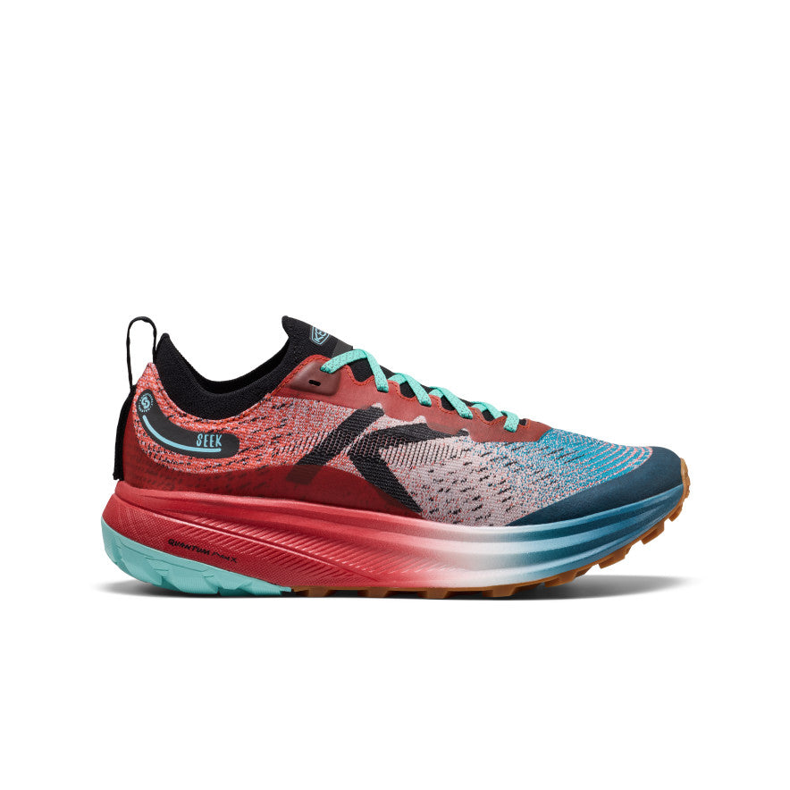 Seek Heren Trail Running Schoenen Grenadine/Ocean Depths