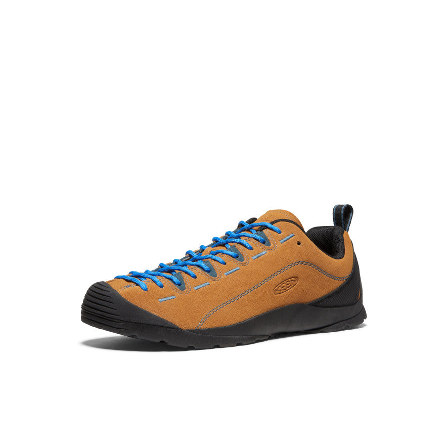 Jasper Heren Sneakers Suede Cathay Spice/Orion Blue
