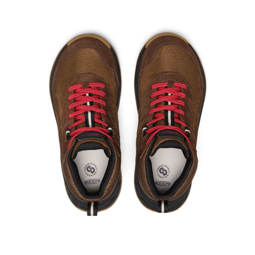 Hightrail Mid Older Kids Wandelschoenen Dark Earth/Garnet -  4