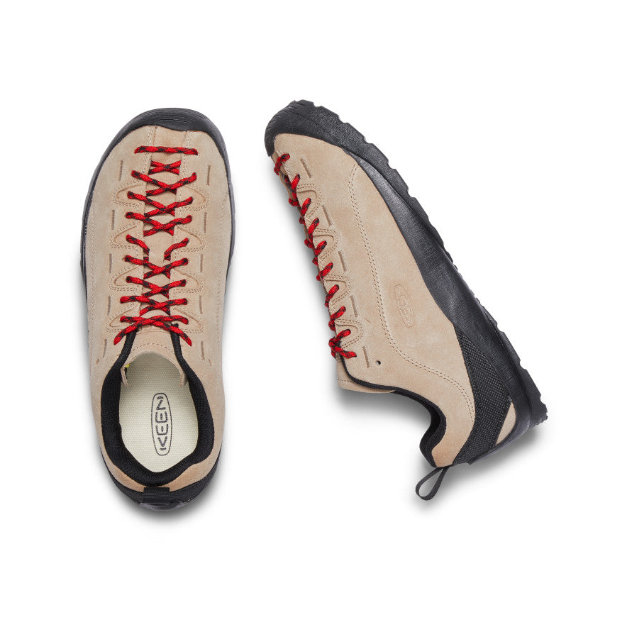 Jasper Heren Sneakers Suede Silver Mink -  4