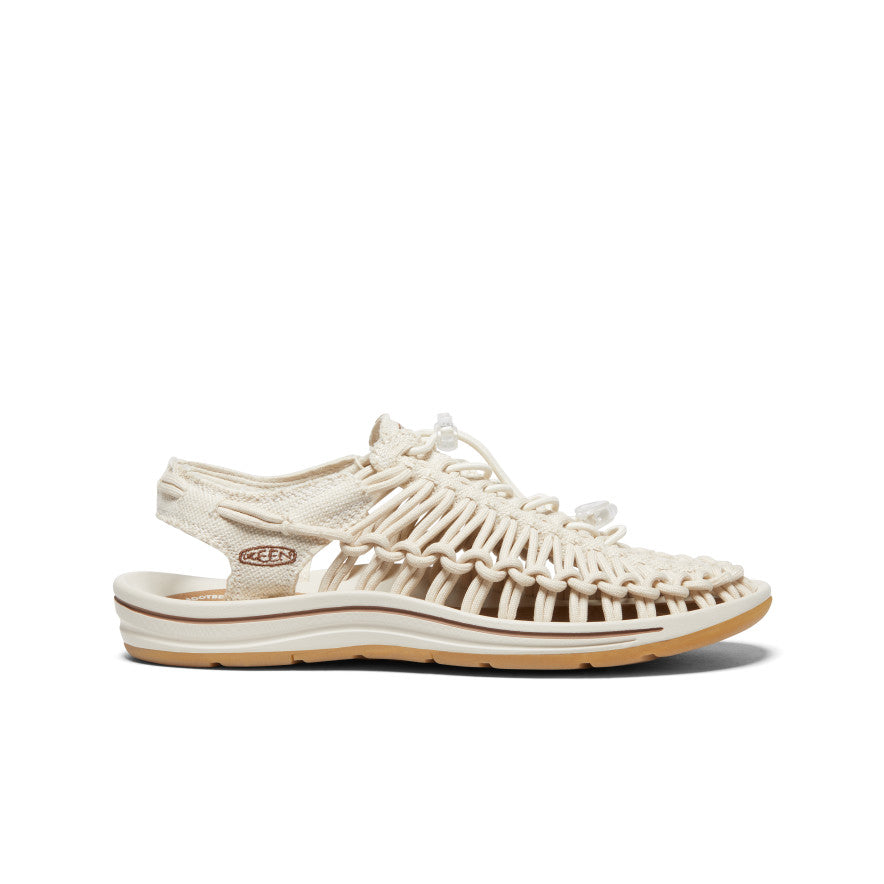 Uneek Dames Sandalen Natural Canvas/Birch -  1