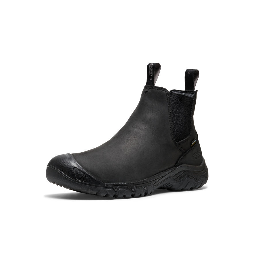 Anchorage IV Heren Chelsea Boots Leer Black/Black -  3