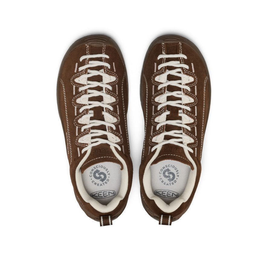 Jasper Dames Sneakers Suede Dark Earth/Birch