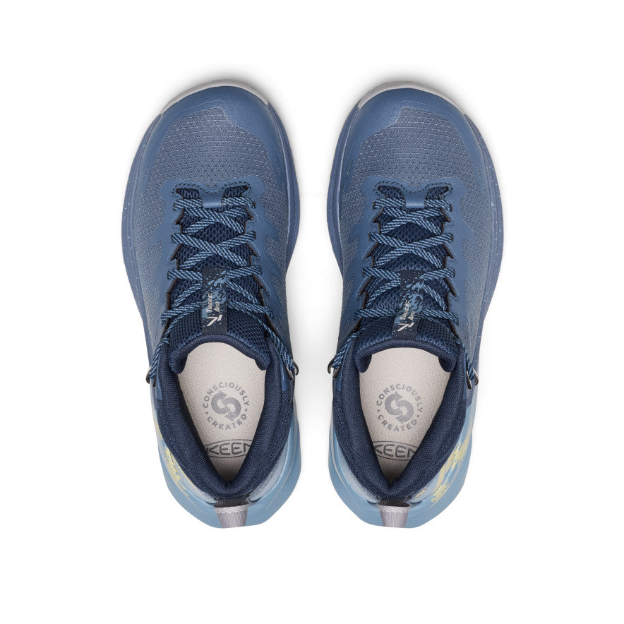 Targhee Apex Mid Dames Wandelschoenen Vintage Indigo/Lemon Grass -  4