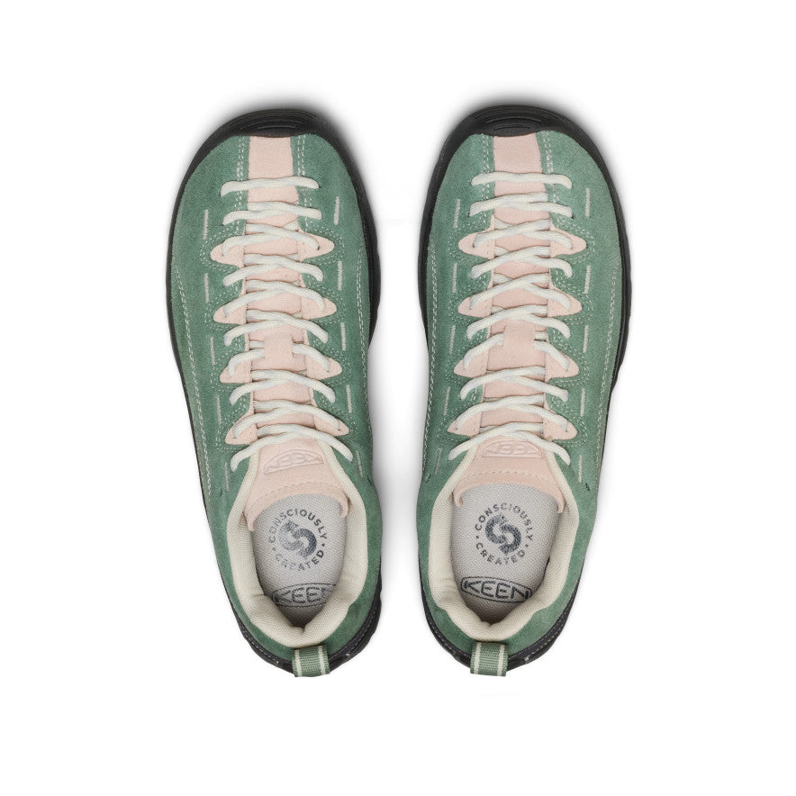 Jasper Dames Sneakers Suede Lily Pad/Cameo Rose