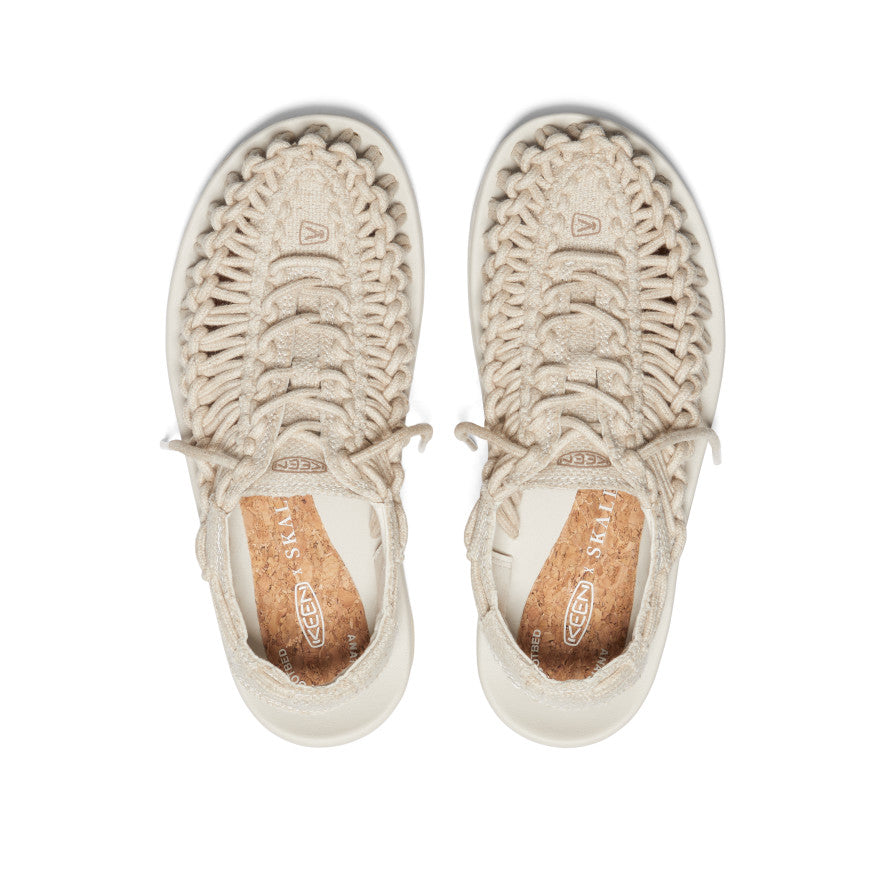 Uneek Canvas x Skall Studio Dames Sandalen Natural/Birch -  4