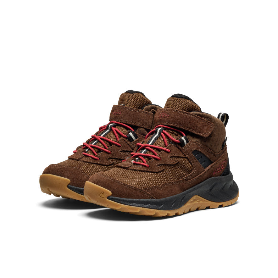 Hightrail Mid Younger Kids Wandelschoenen Dark Earth/Garnet