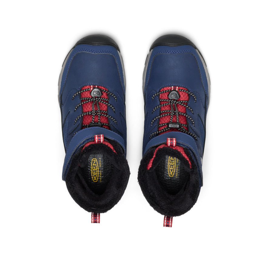 Skua Older Kids Winter Boots Naval Academy/Garnet -  4