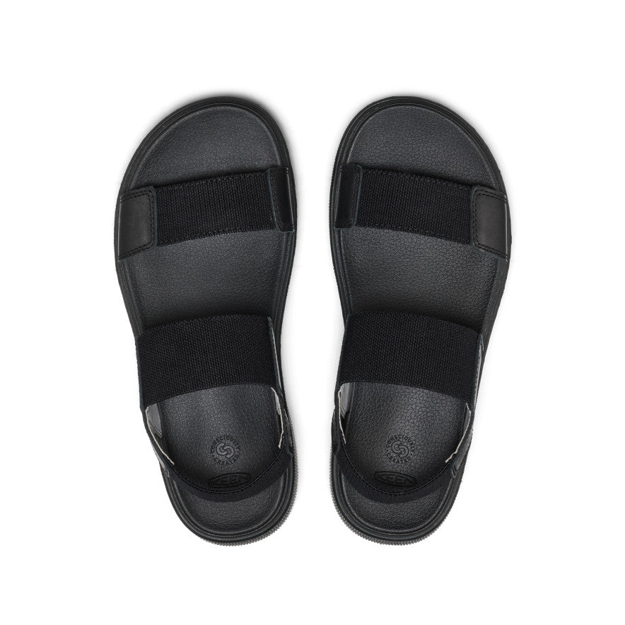 Elle Mila Backstrap Dames Sandalen Black/Black -  4