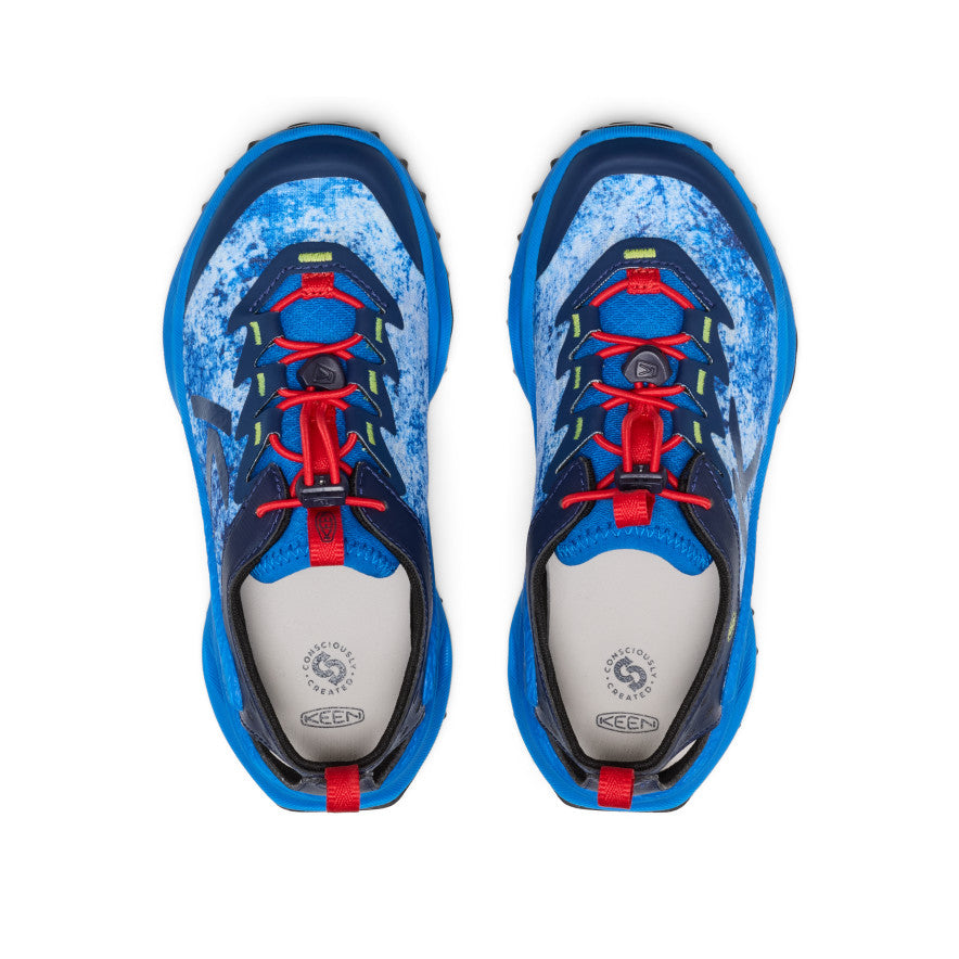 Zionic ADV Older Kids Wandelschoenen Precious Blue/Racing Red -  4