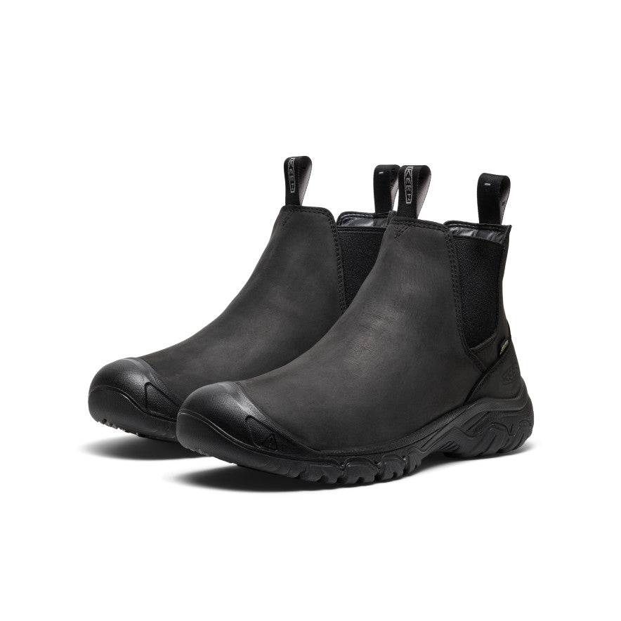 Anchorage IV Heren Chelsea Boots Leer Black/Black -  2