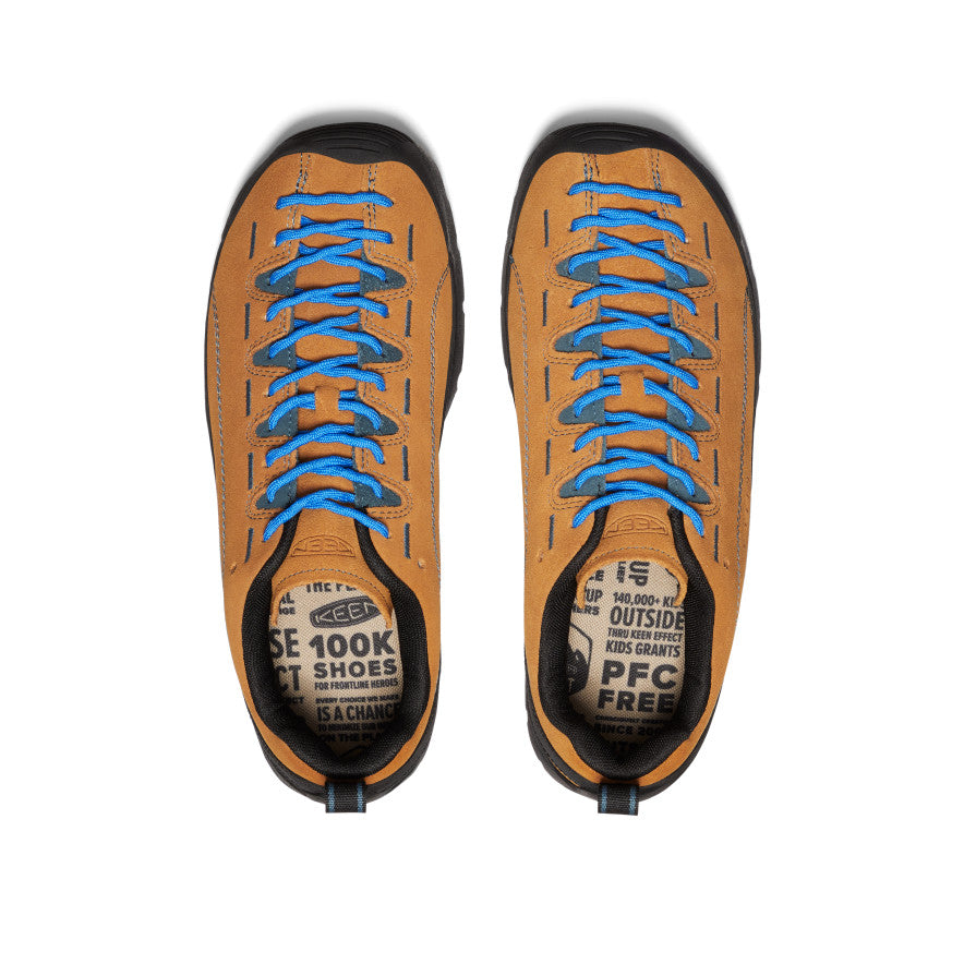 Jasper Heren Sneakers Suede Cathay Spice/Orion Blue