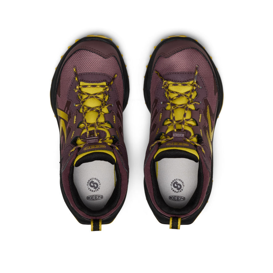 Zionic Mid Older Kids Wandelschoenen Huckleberry/Mango Mint
