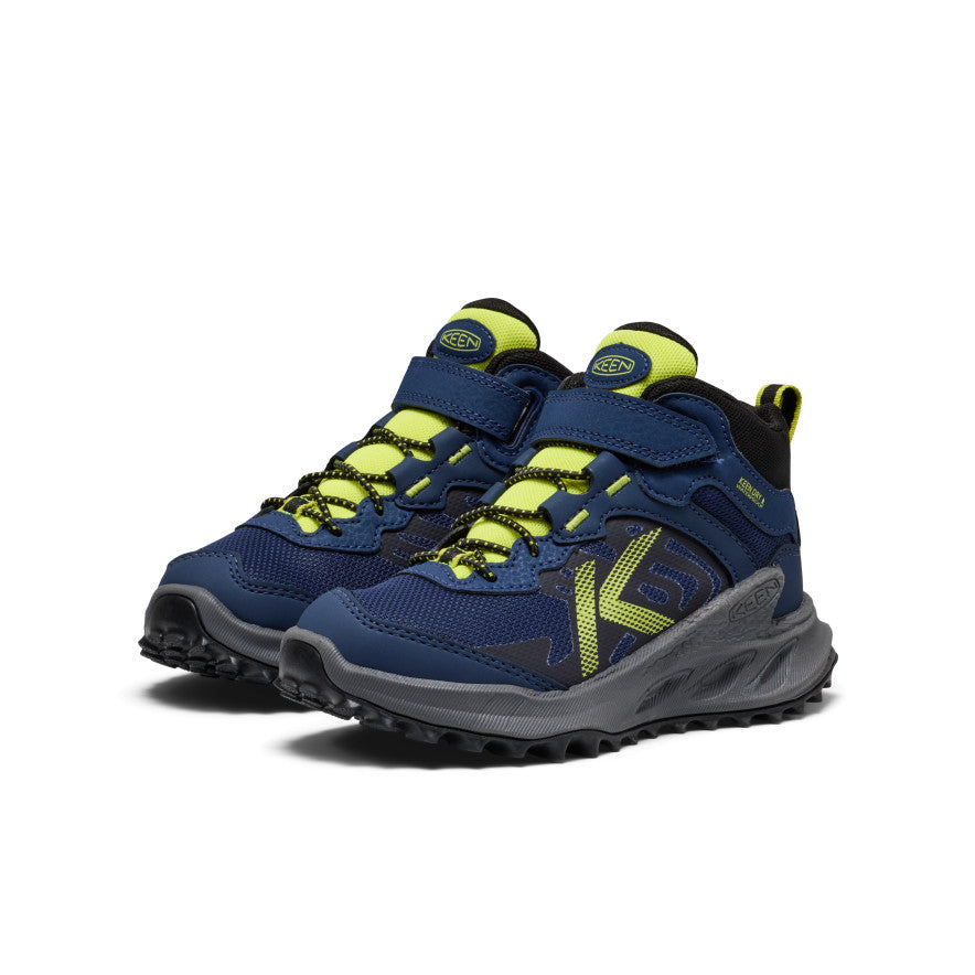 Zionic Mid Younger Kids Wandelschoenen Naval Academy/Evening Primrose -  2