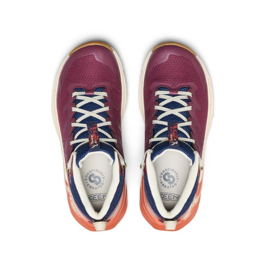 Targhee Apex Mid Dames Wandelschoenen Fig/Burnt Brick -  5