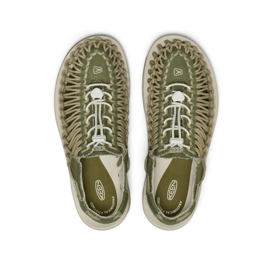 Uneek Canvas Heren Sandalen Martini Olive/Birch