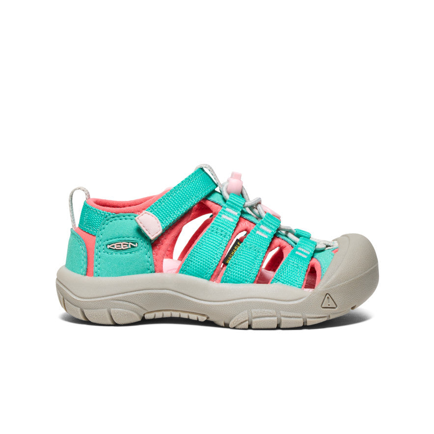 Newport H2 Younger Kids Sandalen Bright Aqua/Giggle Pink -  1