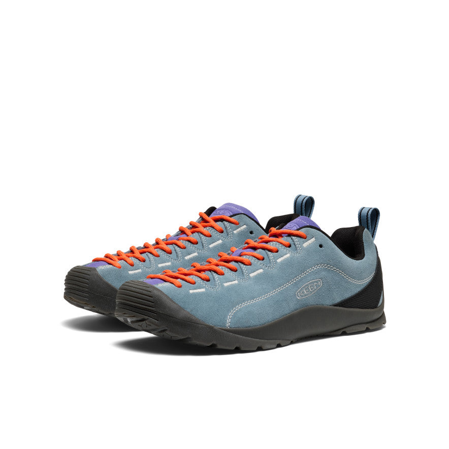 Jasper Dames Sneakers Suede Faded Denim/Skipper Blue