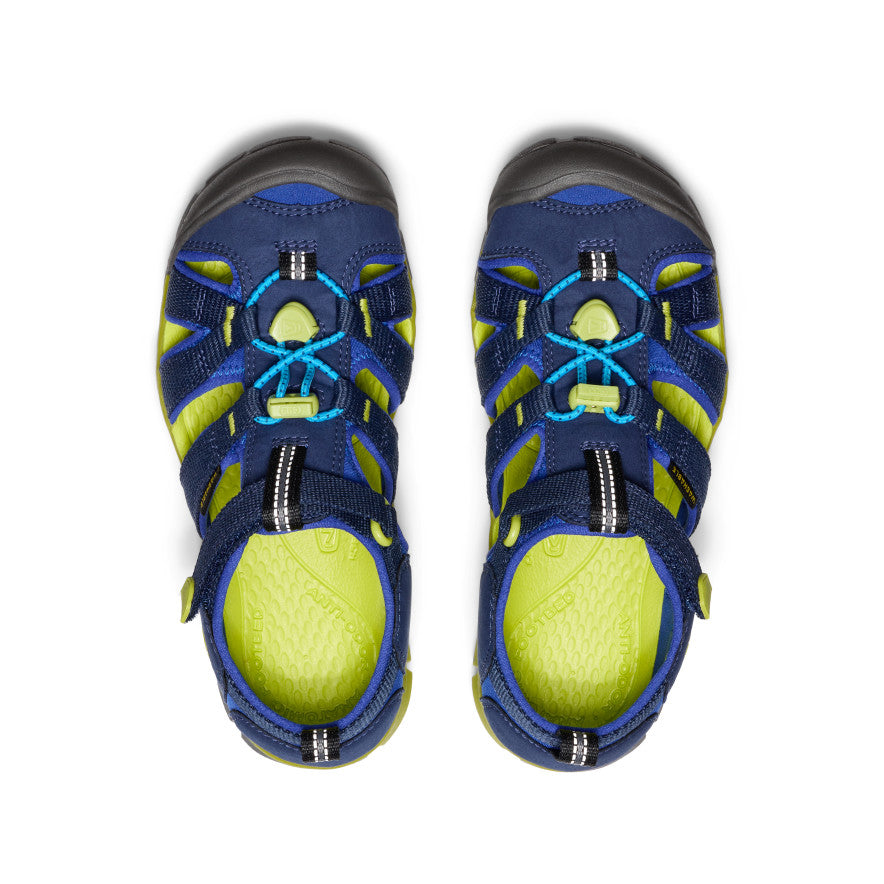 Seacamp II CNX Older Kids Sandalen Naval Academy/Chartreuse