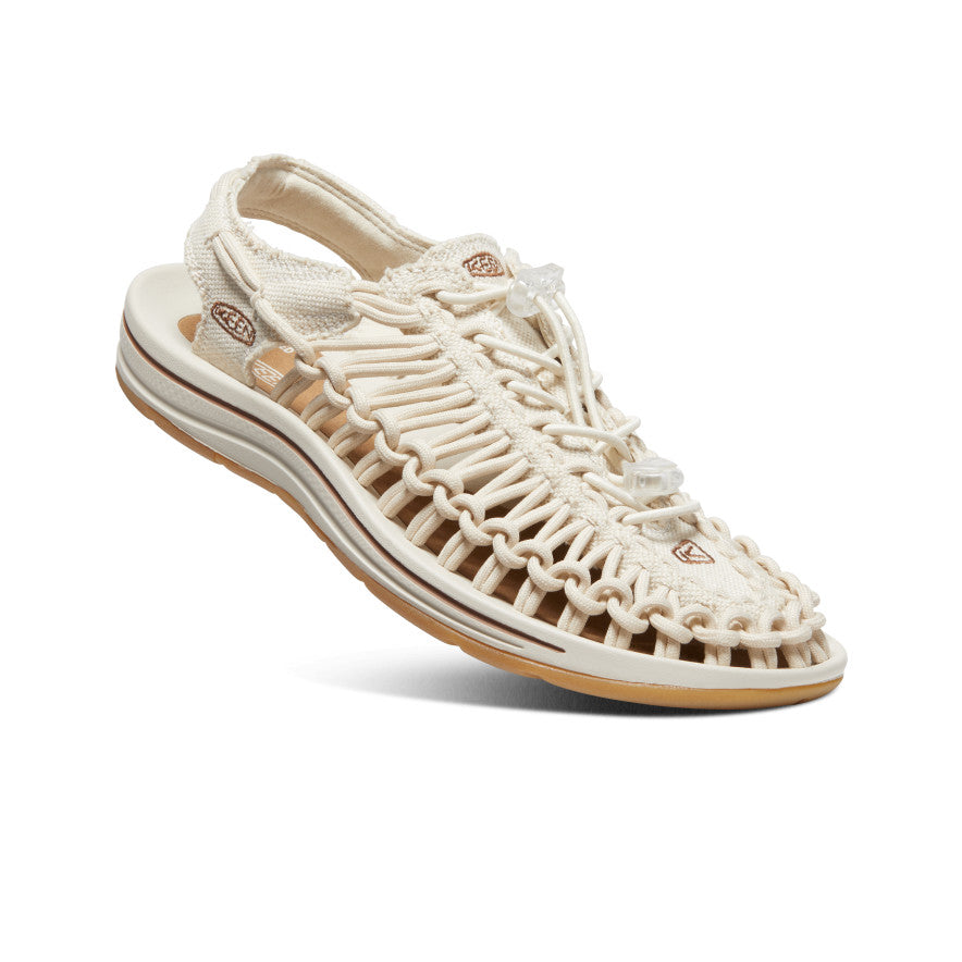 Uneek Dames Sandalen Natural Canvas/Birch -  3