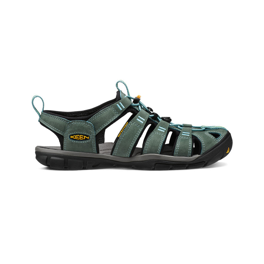 Clearwater CNX Dames Wandelsandalen Leer Mineral Blue/Yellow -  1