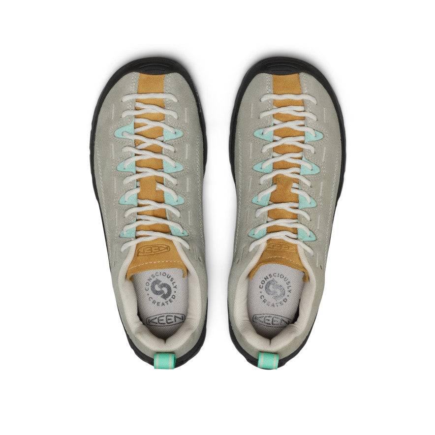 Jasper Dames Sneakers Suede Abbey Stone/Oak Buff -  4