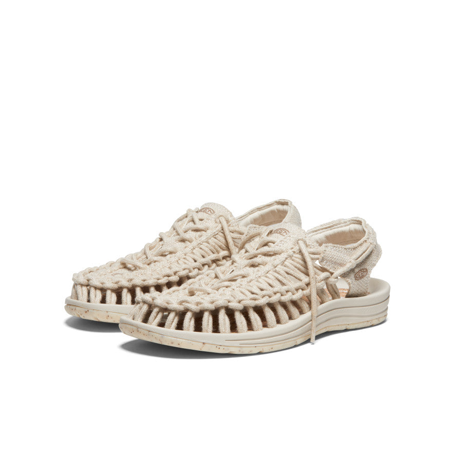 Uneek Canvas x Skall Studio Dames Sandalen Natural/Birch -  2