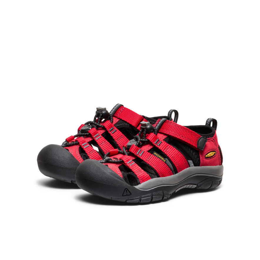 Newport H2 Younger Kids Sandalen Ribbon Red/Gargoyle -  2